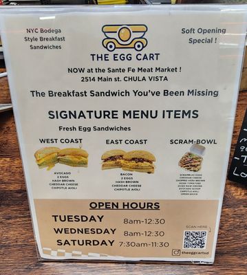 Menu photo 3 The Egg Cart Chula Vista, CA Menu photo 3 The Egg Cart Chula Vista, CA
