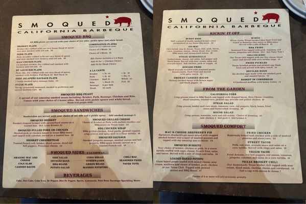 Menu photo 7 Smoqued California BBQ Orange, CA Menu photo 7 Smoqued California BBQ Orange, CA