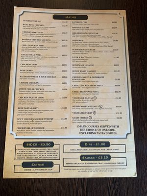 Menu photo 1 Millside Restaurant Glenwherry, BLA