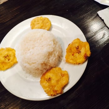 La Bodeguita Restaurant - Rice and tostones side. - Spanish Near Me - Hialeah, Florida La Bodeguita Restaurant - Rice and tostones side. - Spanish Near Me - Hialeah, Florida
