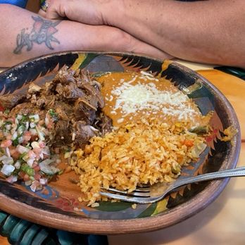 Lindo Mexico II - My husband's pork dish. - Mexican Near Me - Greenwood, Indiana Lindo Mexico II - My husband's pork dish. - Mexican Near Me - Greenwood, Indiana