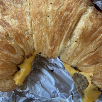 Duck Donuts - Sausage, Egg and Cheese Breakfast Sandwich - Donuts Near Me - Irvine, California