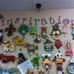 Inspirations Unique Gift Gallery - I love all the clocks!