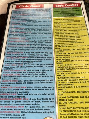 Menu photo 1 Tio’s Diner Columbus, OH