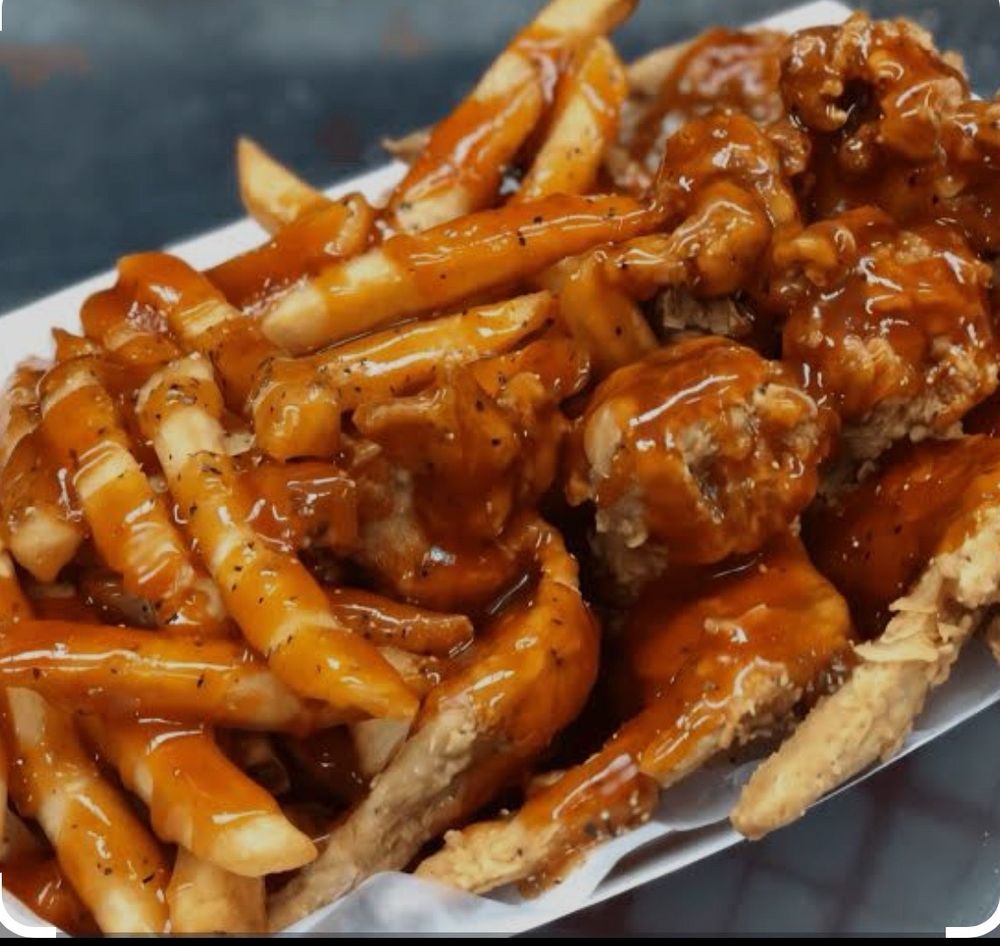 Food from Harold’s Chicken