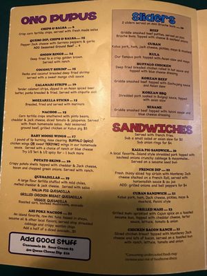 Menu photo 2 Moose Mcgillycuddy's Kihei, HI