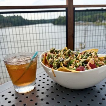 The Boathouse - Old fashion and tuna nachos - American Near Me - Wisconsin Dells, Wisconsin The Boathouse - Old fashion and tuna nachos - American Near Me - Wisconsin Dells, Wisconsin