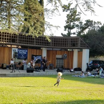 Memorial Park - Unique backdrop for the performers. - Parks Near Me - Sierra Madre, California