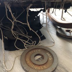 Total Design Furniture - Broken bottom, weights tied and broken