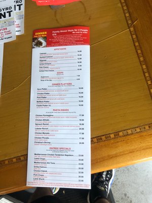 Menu photo 2 Christina's Cafe Pompano Beach, FL