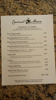 Menu photo 4 Crescent Moon Coffee Bar & Cafe Houston, TX Menu photo 4 Crescent Moon Coffee Bar & Cafe Houston, TX