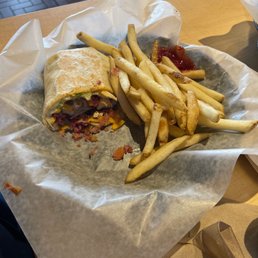 Grilled chicken wrap