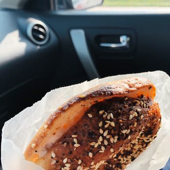 Zocalo - Everything bagel w strawberry spread - Food Trucks Near Me - Milwaukee, Wisconsin Zocalo - Everything bagel w strawberry spread - Food Trucks Near Me - Milwaukee, Wisconsin