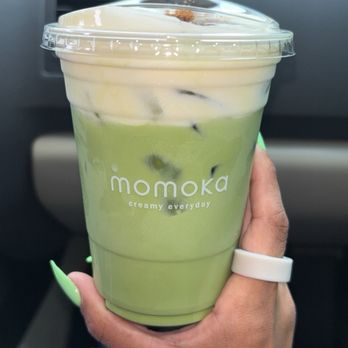 Cafe Momoka - Banana Matcha - Cafes Near Me - Ontario, California Cafe Momoka - Banana Matcha - Cafes Near Me - Ontario, California