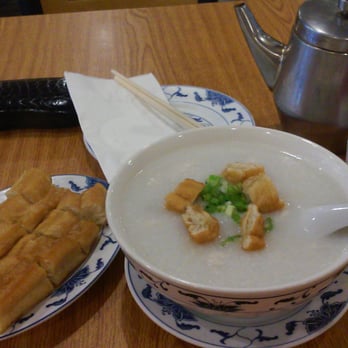 Hong Kong Eatery - Big bowl of fish fillet congee for $4.25 - Seafood Near Me - Boston, Massachusetts