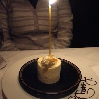 Gary Danko - complimentary birthday lemon mousse - New American Near Me - San Francisco, California