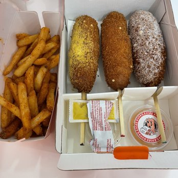 Two Hands Fresh Corn Dogs - Hot Dogs Near Me - Troy, Michigan Two Hands Fresh Corn Dogs - Hot Dogs Near Me - Troy, Michigan