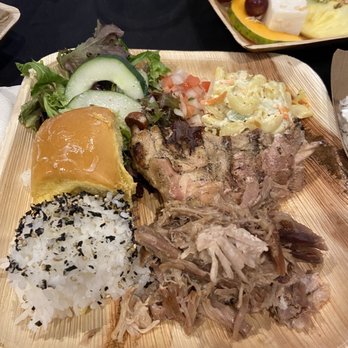 Toa Luau - Food plate, it was delicious. - Cultural Center Near Me - Haleiwa, Hawaii Toa Luau - Food plate, it was delicious. - Cultural Center Near Me - Haleiwa, Hawaii