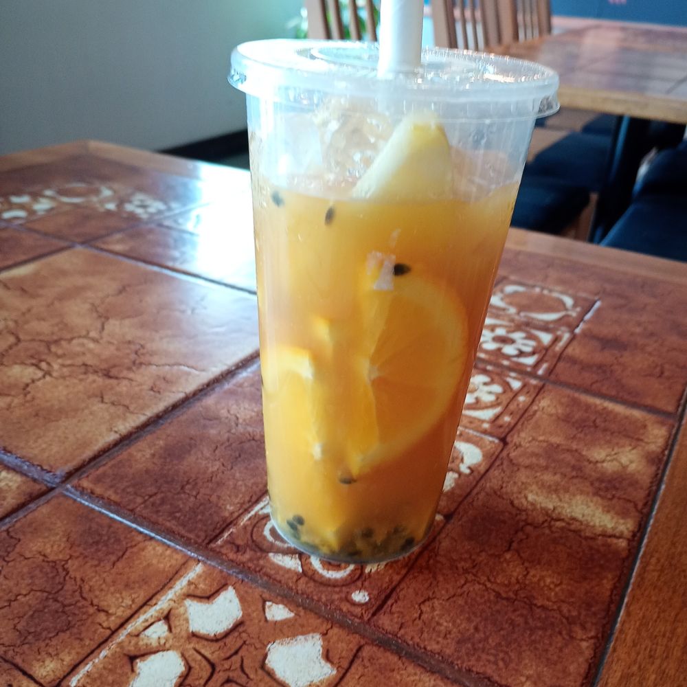O-Machi - Jade fruit tea. - Noodles Near Me - Kelowna, British Columbia O-Machi - Jade fruit tea. - Noodles Near Me - Kelowna, British Columbia