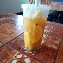 O-Machi - Jade fruit tea.