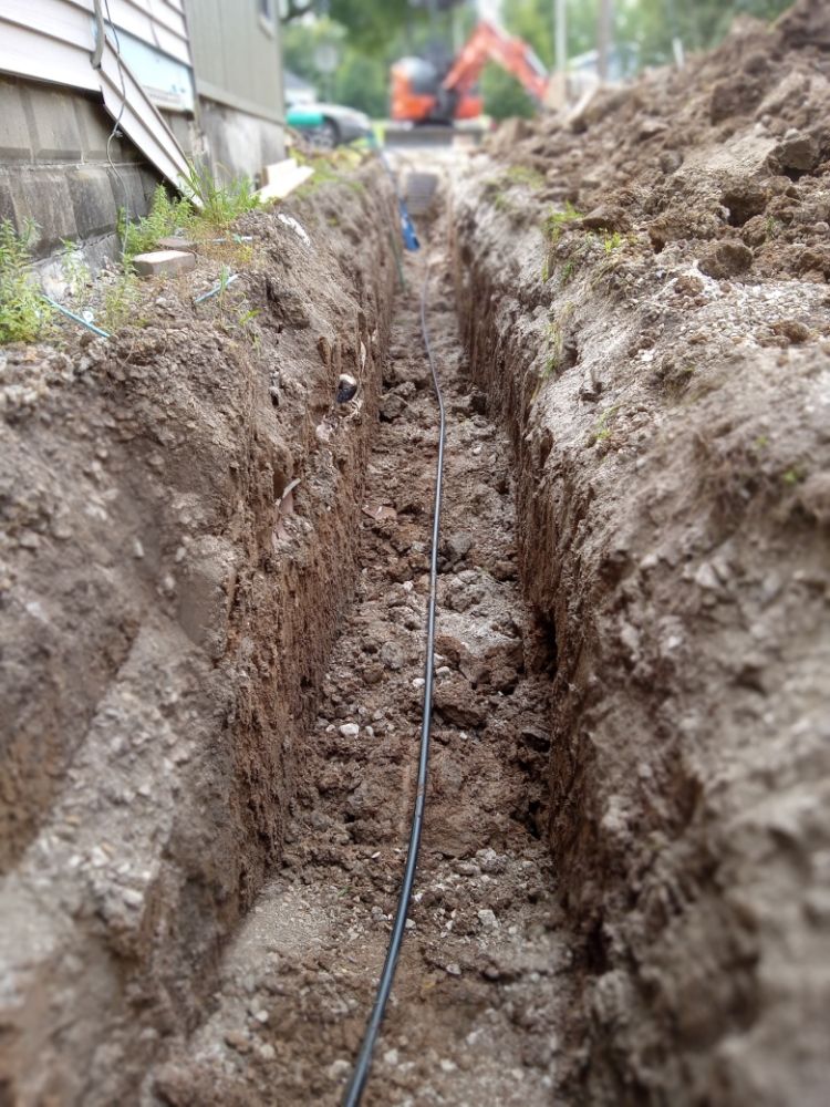 Slide of Fast Drain Releif