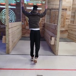 He made a good throw