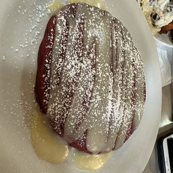 Cinnamon's Restaurant - Red velvet pancake... - Pancakes Near Me - Kailua, Hawaii Cinnamon's Restaurant - Red velvet pancake... - Pancakes Near Me - Kailua, Hawaii