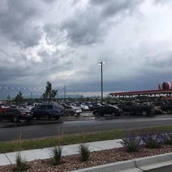 King Soopers - Parking lot on grand opening day.