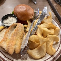 Pine Squirrel - Walleye sandwich
