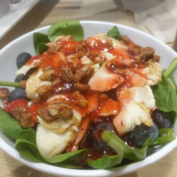 McAlister's Deli - Half Pecan Berry salad - all spinach - Delis Near Me - Lake Zurich, Illinois McAlister's Deli - Half Pecan Berry salad - all spinach - Delis Near Me - Lake Zurich, Illinois