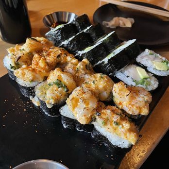 SUSHI-SAN - Spicy Salmon Maki* and Hamachi/Yellowtail* - Sushi Bars Near Me - Chicago, Illinois SUSHI-SAN - Spicy Salmon Maki* and Hamachi/Yellowtail* - Sushi Bars Near Me - Chicago, Illinois