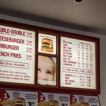 In-N-Out Burger - Menu - Burgers Near Me - Tucson, Arizona In-N-Out Burger - Menu - Burgers Near Me - Tucson, Arizona