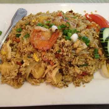 Siam Thai Cusine - Pineapple Fried Rice - Thai Near Me - Glendale, Arizona Siam Thai Cusine - Pineapple Fried Rice - Thai Near Me - Glendale, Arizona