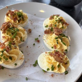Showroom - Deviled Eggs - New American Near Me - Frederick, Maryland