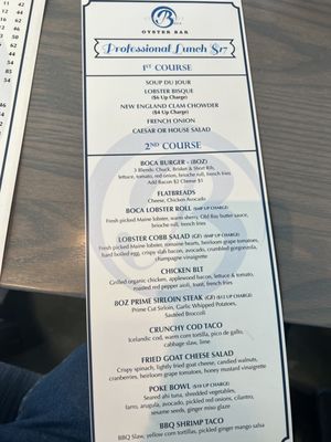 Menu photo 2 Boca Oyster Bar Bridgeport, CT Menu photo 2 Boca Oyster Bar Bridgeport, CT