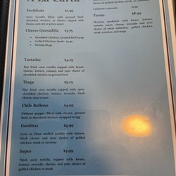 Laura's Cocina - Menu