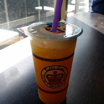 Bubble Queen - Passion fruit green tea! Super light and refreshing - Bubble Tea Near Me - Richmond, British Columbia