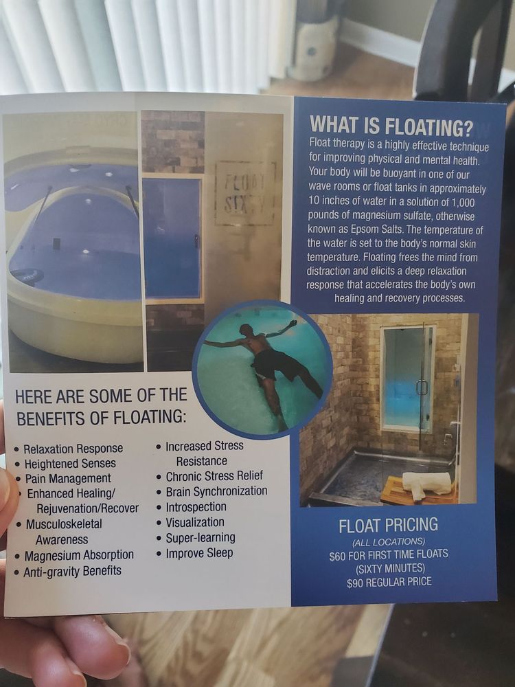 FLOAT SIXTY 11 Reviews 305 N Rand Rd, Lake Zurich, Illinois Float