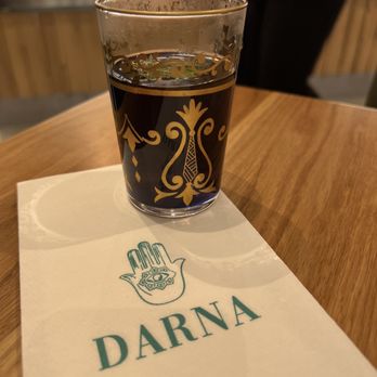 Darna Mediterranean Eatery - Best ever mint tea with orange blossom - Mediterranean Near Me - Plano, Texas