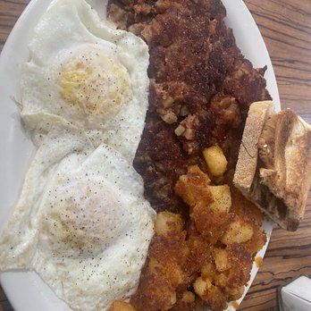 Nick's Deli & Restaurant - Cornedbeef 2 Eggs and Corned Beef Hash, homefries, scali toast - Delis Near Me - Revere, Massachusetts Nick's Deli & Restaurant - Cornedbeef 2 Eggs and Corned Beef Hash, homefries, scali toast - Delis Near Me - Revere, Massachusetts