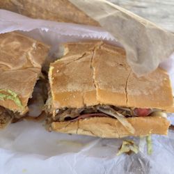 Corner Sandwich Shop - Cuban Mix Sandwich, so delicious!