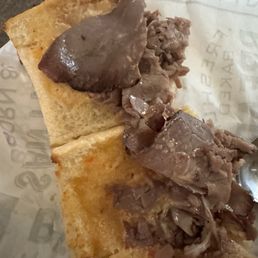 This is a picture of my French dip! So sad! This is a picture of my French dip! So sad!