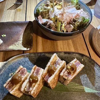 Watr at the 1 Rooftop - The wagyu Sando was tough to chew - Japanese Near Me - Miami Beach, Florida Watr at the 1 Rooftop - The wagyu Sando was tough to chew - Japanese Near Me - Miami Beach, Florida