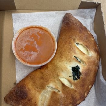HG Coal Fired Pizza - Chesterbrook - Tremendous!!! Delicious high quality Spinach Calzone with creamy ricotta, moz and spinach! - Pizza Near Me - Wayne, Pennsylvania HG Coal Fired Pizza - Chesterbrook - Tremendous!!! Delicious high quality Spinach Calzone with creamy ricotta, moz and spinach! - Pizza Near Me - Wayne, Pennsylvania
