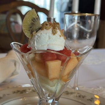 Oak & Anchor Inn - Melon parfait - Bed & Breakfast Near Me - Penn Yan, New York