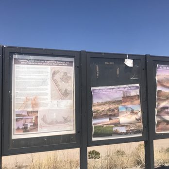 Las Cruces Dam Trail - Info board about wetlands restoration project - Hiking Near Me