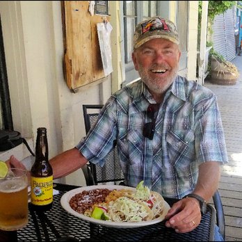 La Cocina De Oro - I'm a happy guy, as I'm ready to enjoy my fine lunch at La Cosina de Oro, located in Downieville, CA. - American Near Me - Downieville, California