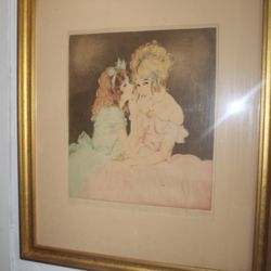 Main Street Gallery Manasquan - This water color was a gift too my Grandmother from a family in Spring Lake that she was a domestic helper for, they passed away late 60's ,