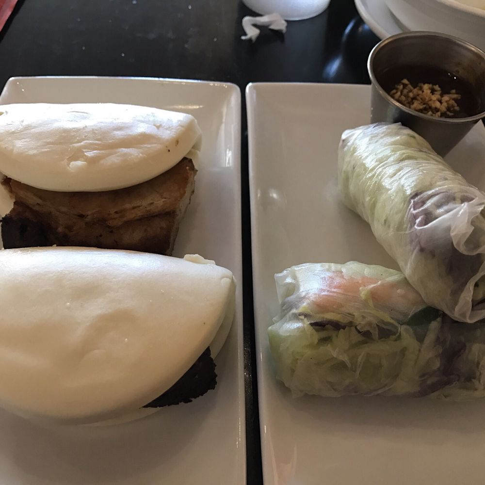 Han Noodle Bar - The best pork buns I've ever had! Shrimp spring rolls were delicious too! - Chinese Near Me - Rochester, New York Han Noodle Bar - The best pork buns I've ever had! Shrimp spring rolls were delicious too! - Chinese Near Me - Rochester, New York