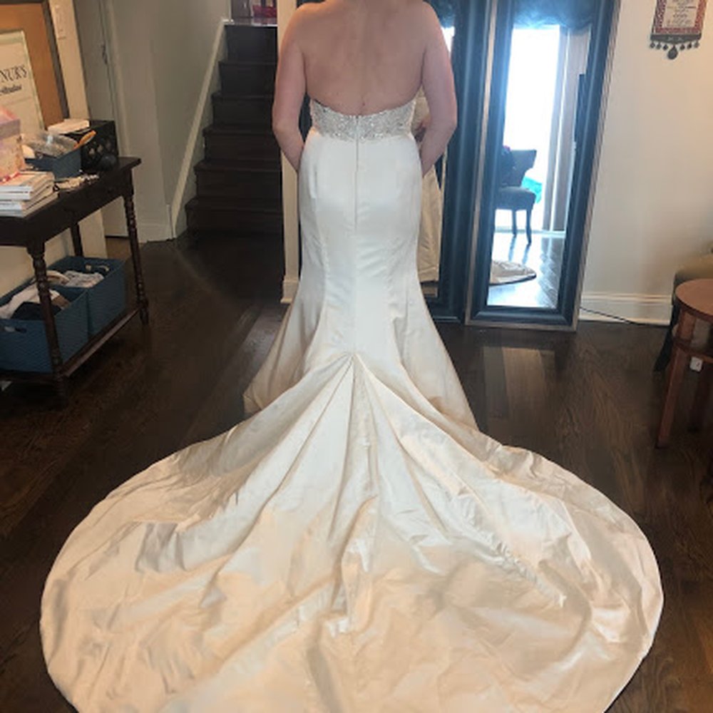 Aynur's Alterations - back of dress - Sewing & Alterations Near Me - Arlington Heights, Illinois